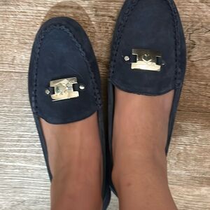 Kate Spade Carmen Suede Leather Blue 👞Loafers 👞